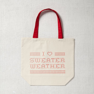 Sweater Weather Tote, $4.99 (was $18) Get a jump on fall, nerds.